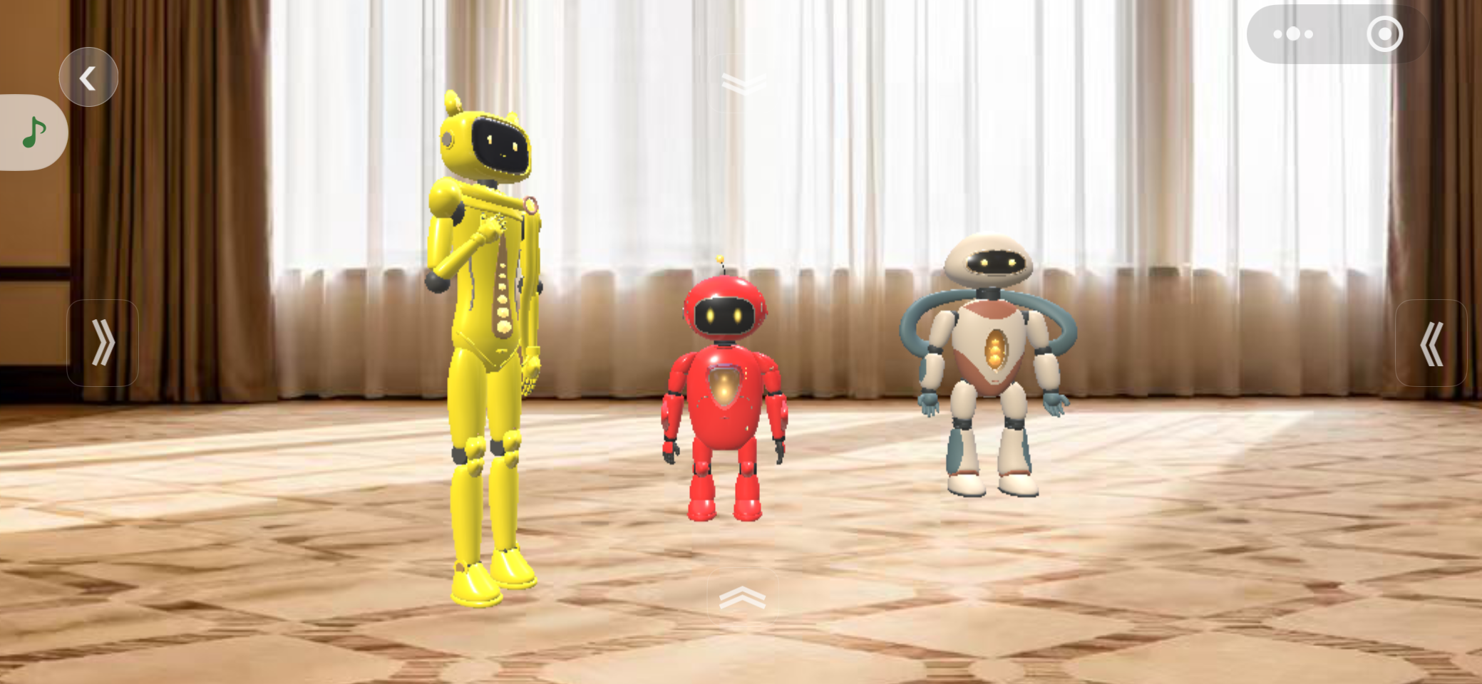 室内场景中的四位3D小物件