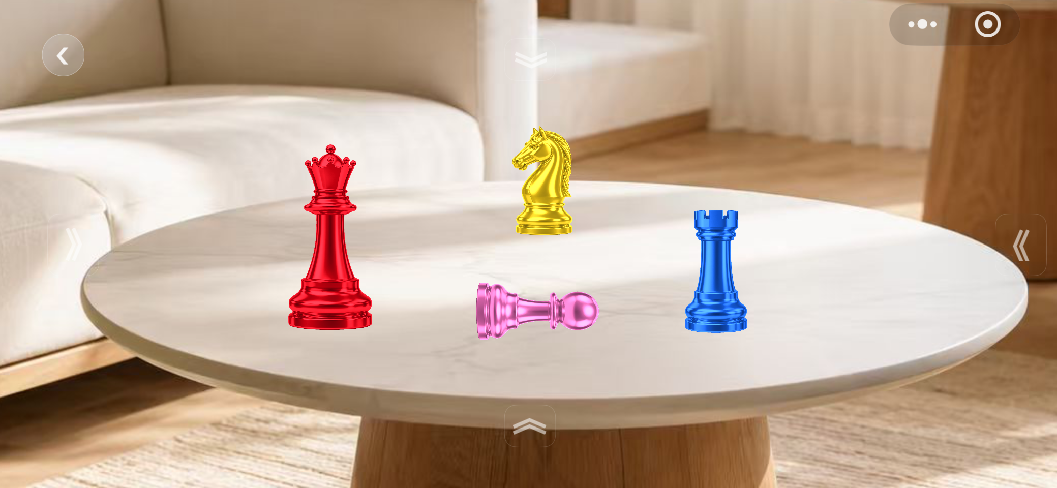 棋子之间的站立与倒下