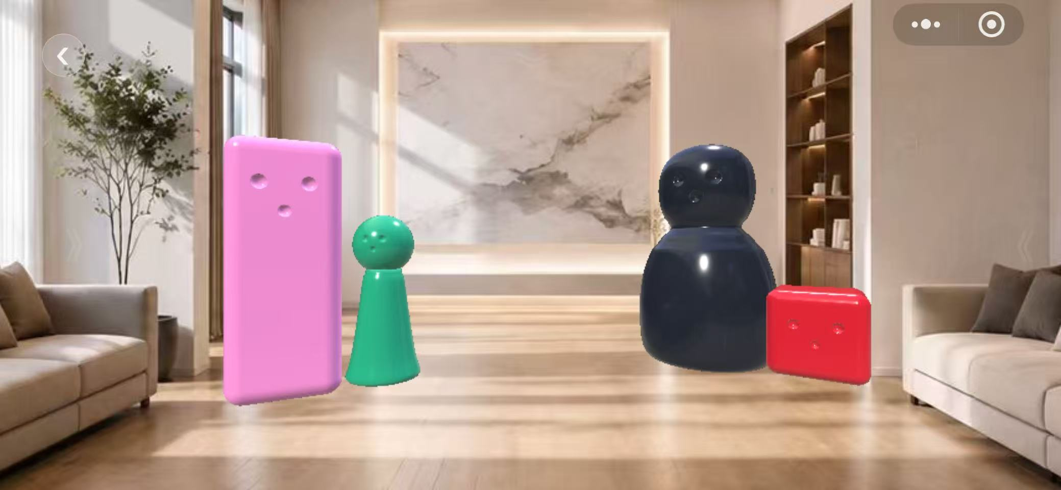 粉、绿、黑、红彼此对望:每一种颜色,都在等待属于自己的解释。